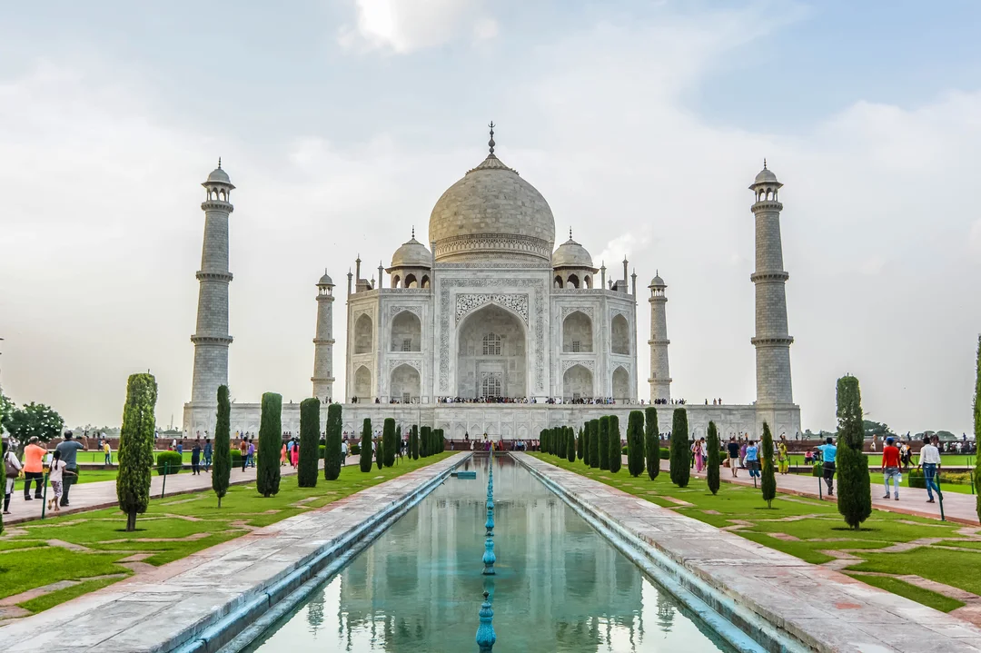 taj mahal in Agra, India